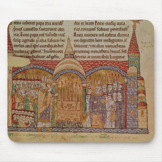 Die Weihe der Kirche bei Cluny Mousepad (Vorne)