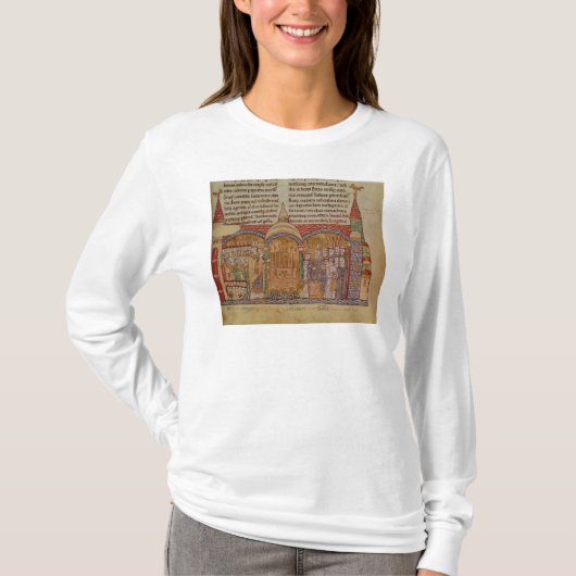 Die Weihe der Kirche bei Cluny T-Shirt (Vorderseite)