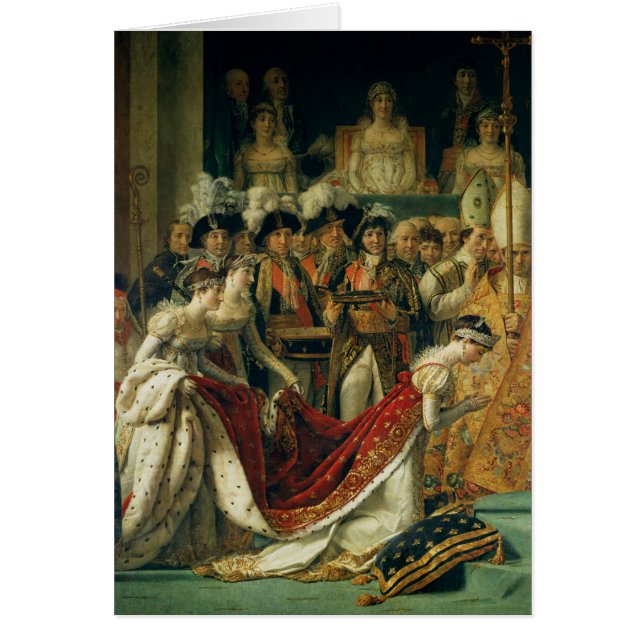 Die Weihe des Kaisers Napoleon (Vorne)
