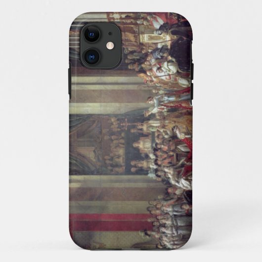Die Weihe des Kaisers Napoleon Case-Mate iPhone Hülle (Rückseite)