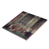 Die Weihe des Kaisers Napoleon Fliese (Seite)