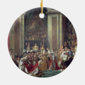 Die Weihe des Kaisers Napoleon Keramikornament (Hinten)