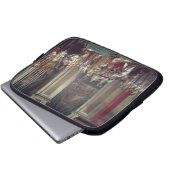 Die Weihe des Kaisers Napoleon Laptopschutzhülle (Vorne Knopf)