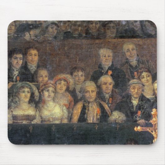 Die Weihe des Kaisers Napoleon Mousepad (Vorne)