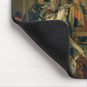 Die Weihe des Kaisers Napoleon Mousepad (Ecke)