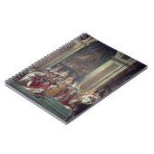 Die Weihe des Kaisers Napoleon Notizblock (Linke Seite)