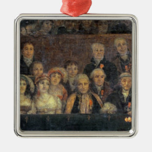 Die Weihe des Kaisers Napoleon Ornament Aus Metall