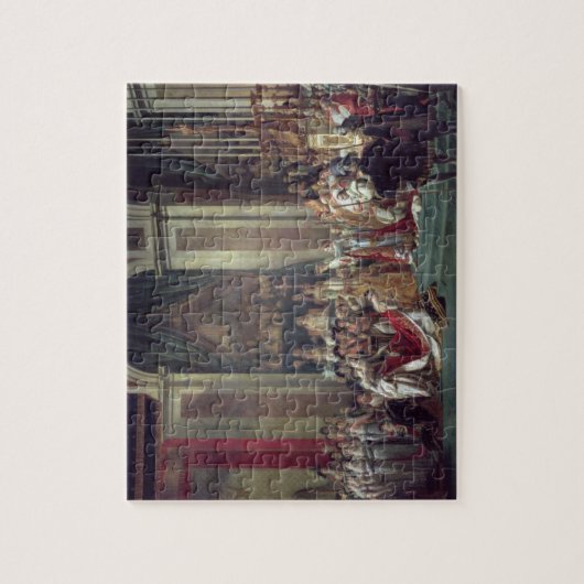Die Weihe des Kaisers Napoleon Puzzle (Vertikal)