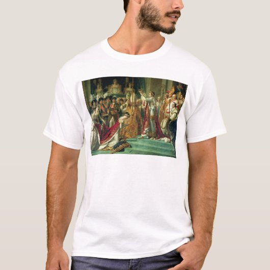 Die Weihe des Kaisers Napoleon T-Shirt (Vorderseite)