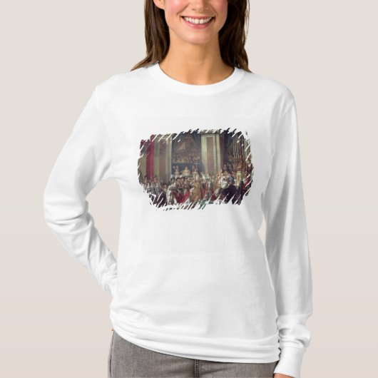 Die Weihe des Kaisers Napoleon T-Shirt (Vorderseite)