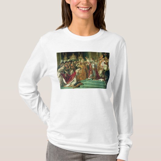 Die Weihe des Kaisers Napoleon T-Shirt (Vorderseite)