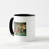 Die Weihe des Kaisers Napoleon Tasse (Vorderseite Links)