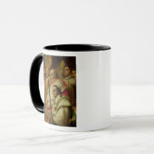 Die Weihe des Kaisers Napoleon Tasse (Vorderseite Links)