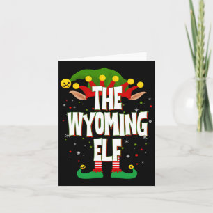 Die Weihnachten der Wyoming Elf Karte