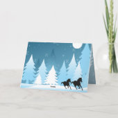 Die Weihnachten des Schneehorns durchatmen (Rückseite)