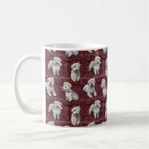 Die Weihnachts-West-Highland-Terrier-Westie-Tasse Kaffeetasse