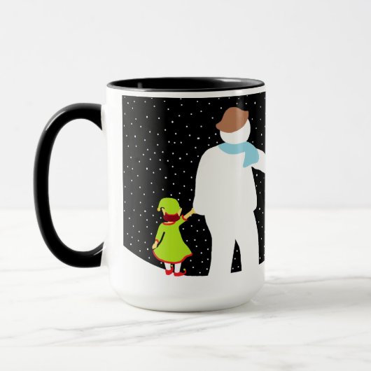 Die Weihnachtsbande-Tasse Tasse (Links)