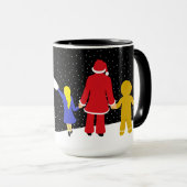 Die Weihnachtsbande-Tasse Tasse (VorderseiteRechts)