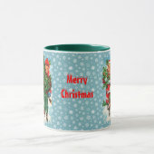 Die Weihnachtsbaum-Tasse Tasse (Zentrum)