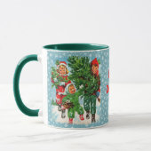 Die Weihnachtsbaum-Tasse Tasse (Links)