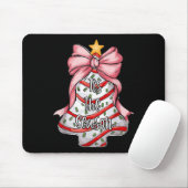 Die Weihnachtsbaumkuchen Debbie Pink Co Mousepad (Mit Mouse)