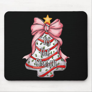 Die Weihnachtsbaumkuchen Debbie Pink Co Mousepad