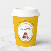 Die Weihnachtscremes des süßesten Weihnachtens | M Pappbecher (Rückseite)