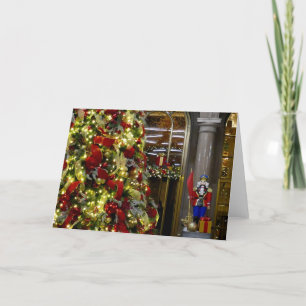 Die Weihnachtsdekoration des Lotte New York Palace Karte