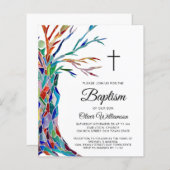 Die Weihnachtseinladung von Budget Baptism Boy (Vorne/Hinten)