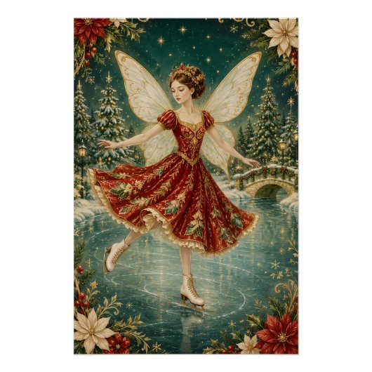Die Weihnachtseisfee Poster (Vorderseite)