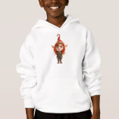 Die Weihnachtself-Junge in meinem Teen zu töten Hoodie (Vorderseite)