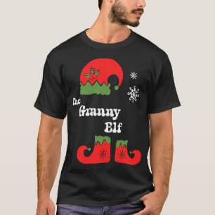 Die Weihnachtself-T-Shirt-Familie von Granny Elf p T-Shirt