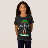 Die Weihnachtsfamilie der Mama Elf, die Weihnachte T-Shirt (Vorne ganz)