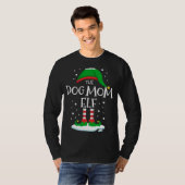 Die Weihnachtsfamilie der Mama Elf, die Weihnachte T-Shirt (Vorne ganz)