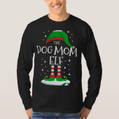 Die Weihnachtsfamilie der Mama Elf, die Weihnachte T-Shirt (Vorderseite)