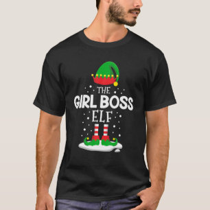 Die Weihnachtsfamilie des Girl-Boss-Elfs passt zu  T-Shirt