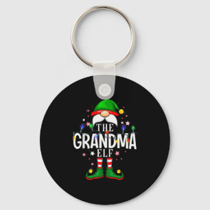 Die Weihnachtsfamilien-Pyjama-Party der Großmutter Schlüsselanhänger