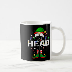 Die Weihnachtsfamilien-Pyjama-Party des Chef-Elfs  Kaffeetasse