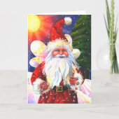 Die Weihnachtsfee Feiertagskarte (Vorderseite)