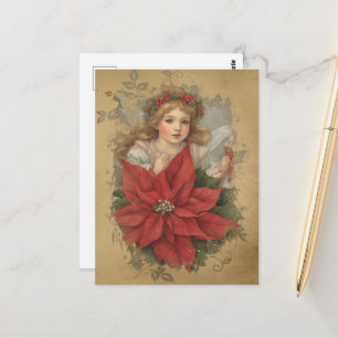 Die Weihnachtsfee Postkarte