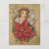 Die Weihnachtsfee Postkarte (Vorderseite)