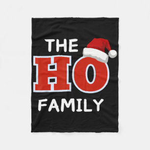Die Weihnachtsfeiertage der Ho-Familie - passende Fleecedecke