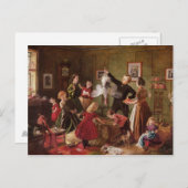 Die Weihnachtsfessel Feiertagspostkarte (Vorne/Hinten)