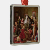 Die Weihnachtsfessel Silbernes Ornament (Rechts)