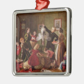 Die Weihnachtsfessel Silbernes Ornament (Links)