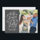 Die Weihnachtsfotokarte Feiertagskarte<br><div class="desc">Feiern Sie die Saison mit dieser modernen und stilvollen Urlaubskarte von Berry Berry Sweet. Weitere Designoptionen finden Sie unter www.berryberrysweet.com.</div>