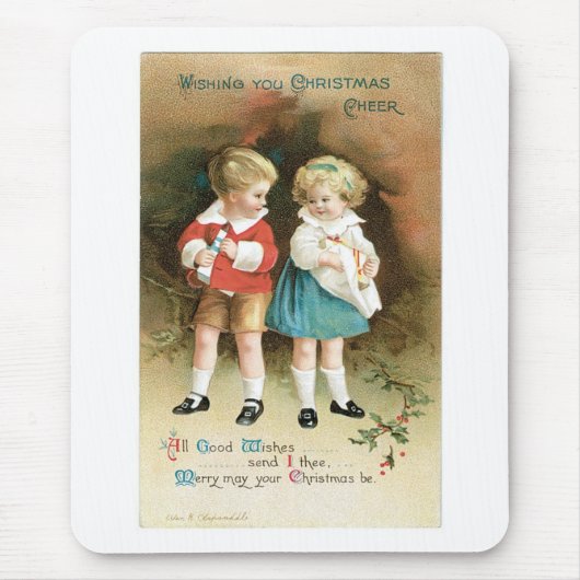 Die Weihnachtsfreude Kinder Mousepad (Vorne)