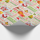 Die Weihnachtsfreuden Geschenkpapier (Ecke)