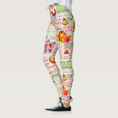 Die Weihnachtsfreuden Leggings (Links)