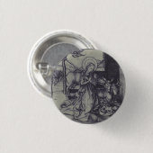 Die Weihnachtsgeburt Stark Ink Art Button (Vorne & Hinten)